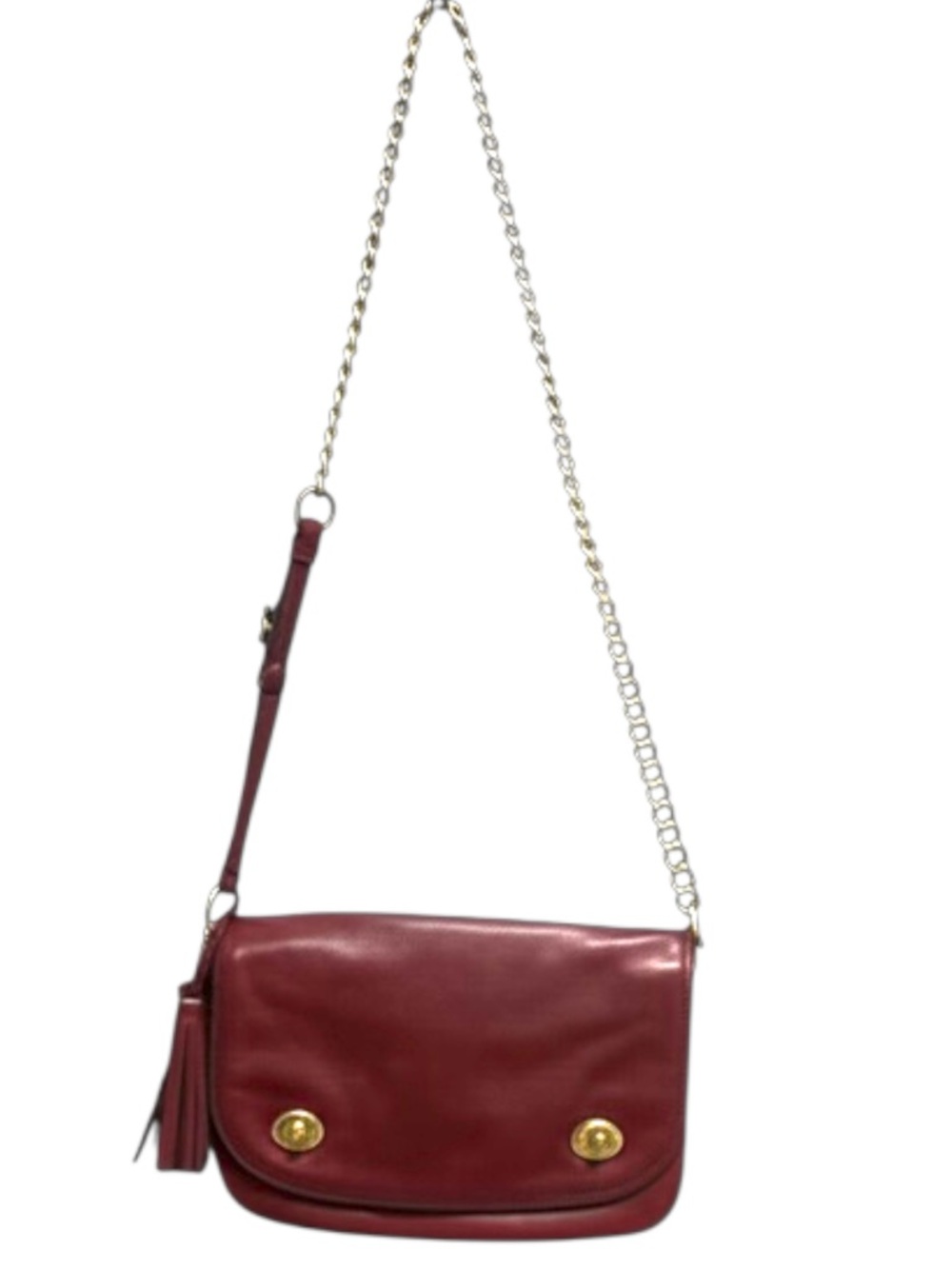 Coach Legacy Leather Double Gusset Flap Bag (Style #25361)